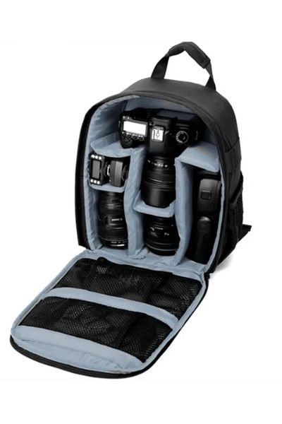 Choice Gray Multi-functional Outdoor Camera Backpack Video Digital Shoulder Camera Bag Waterproof Camera Ph
