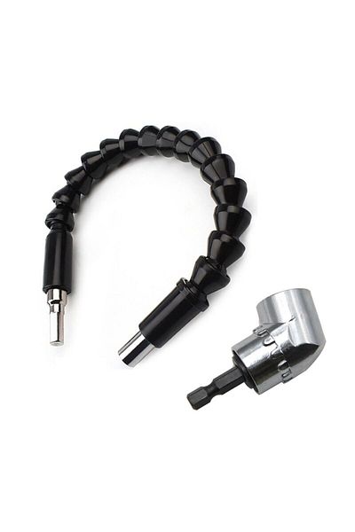 Choice Set 1 105 Degree Turning Screwdriver Joint Electric Drill Corner Device 300mm Universal Flexible Sha
