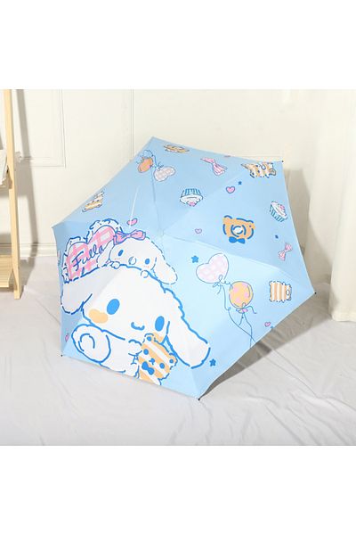 Choice B Cinnamoroll Umbrella Sunscreen Uv Protection Sunny And Rainy Dual-use Women's Fully Automatic Fol.