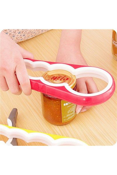 RAMDET Practical Jar Opener Bottle Opener - 4 Sizes Lid Opener