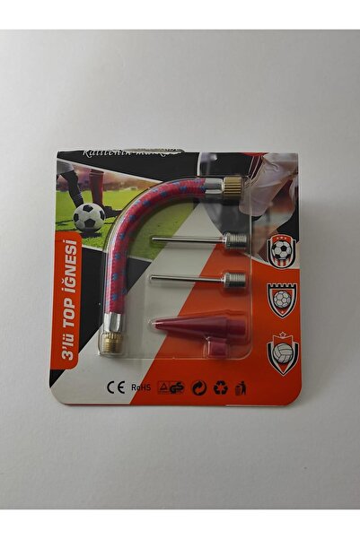 RAMDET Set de ace pentru umflator pentru biciclete și mingi Set de vârfuri de înlocuire de 4 bucăți Vârf de pompă