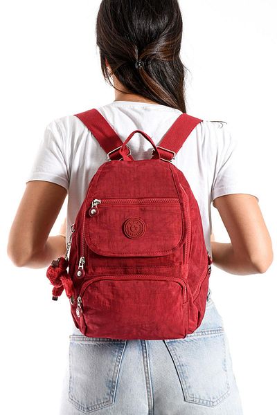 571 Collections Çanta Unisex Red Ultra Light Σακίδιο πλάτης με πολλές τσέπες - Μοντέλο: 571-4G