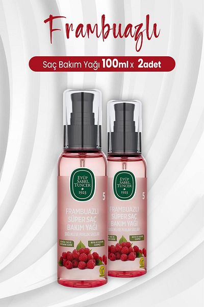Eyüp Sabri Tuncer Raspberry Super Hair Care Oil 2 X 100ml