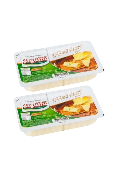 Özgüllü Dilimli Kaşar Peyniri 400 gr x 2 Adet