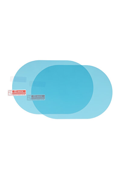 Choice WHITE Car Rearview Mirror Film Side Window Rainproof Clear Film 2Pcs Anti Fog Window Mirror Protecti