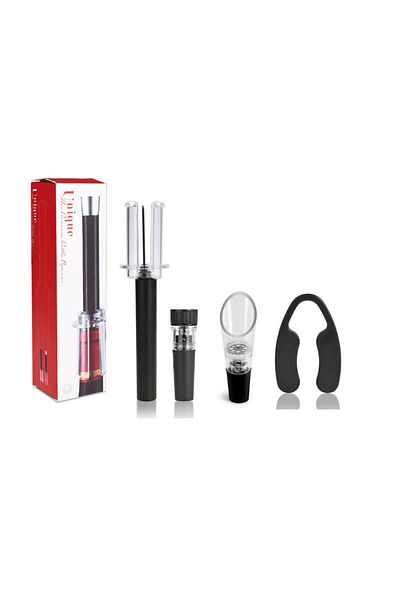 Choice Set 2 Air Pump Wine Bottle Opener Air Pressure Vacuum Wine Stopper Beer Lid Opener Corkscrew Corks O