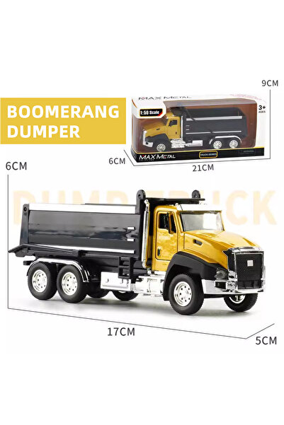 Choice dump truck 3 Pack of Diecast Engineering Construction Vehicles Dump Digger Mixer Truck 1/50 Scale Me