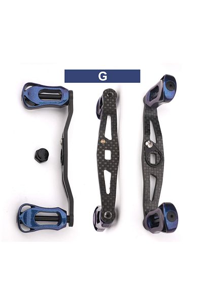 Choice G.chameleon Rollfish Fishing Reel Handle Rocker Arm Carbon Fiber Light Weight 19-29g Ergonomic Desig