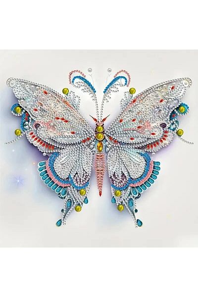 Choice Zsh007 30*30cm Diy Special Shaped Drill Diamond Painting Butterfly Crystal Embroidery Mosaic Cross S