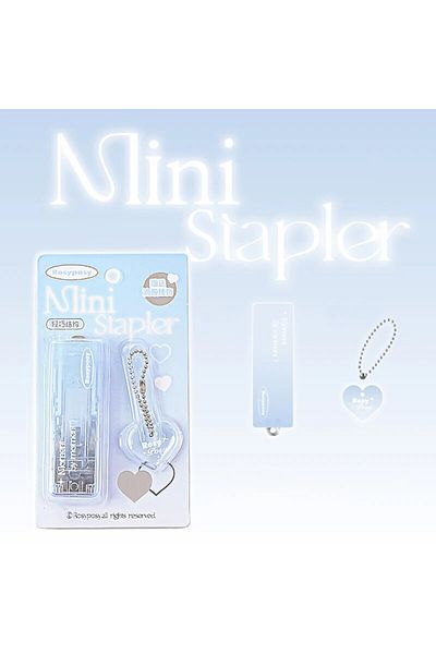 Choice S20021-2 2style Clear Ins Stapler Portable Mini High Value Gradient For Students Office Supplies Kor