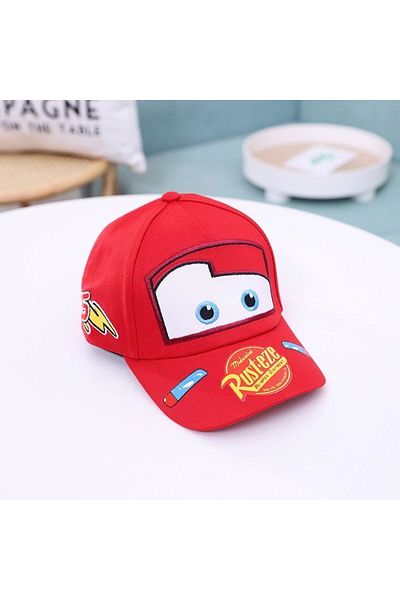 Choice About 49-53cm Lightning Mcqueen-a Lightning Mcqueen Spring, Autumn And Summer Children's Hat Cartoon