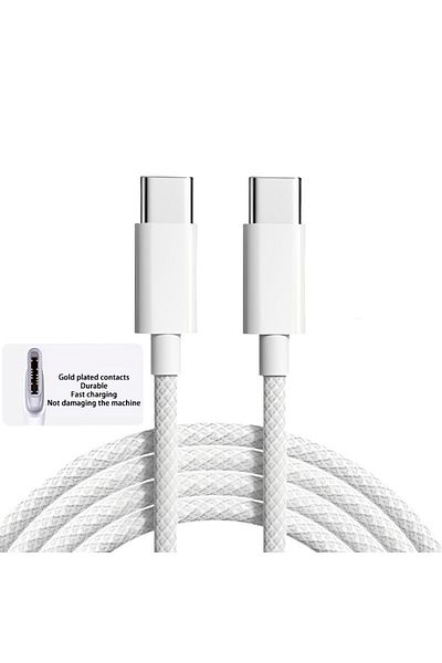 Choice كابل USB TYPE C TYPE C إلى TYPE C PD 60W شحن سريع لهاتف Apple iPhone 15 Pro Max Huawei Xiaomi ...