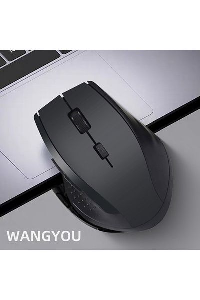 Choice 7300 Black Wireless Mouse 2.4g Usb Silent Mouse Adjustable Dpi Suitable For Android Windows Tablet L