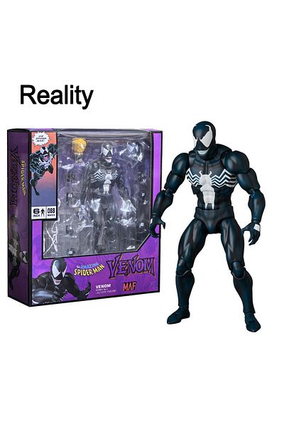Choice Venom Mafex 088 Venom Action Figure Spider-man Venom S.h.figuarts Carnage Venom Hand Joint Movable C