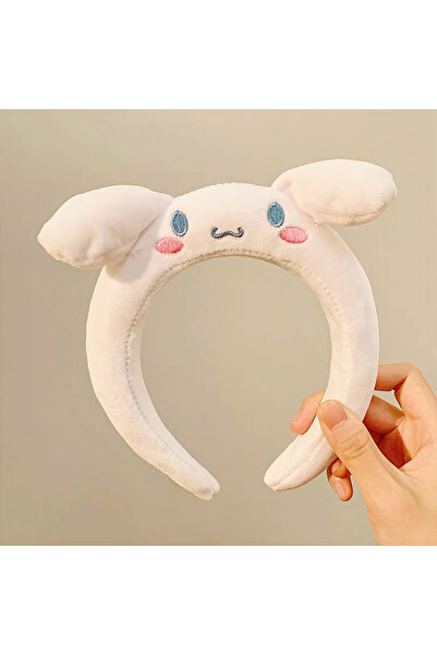 Choice Cinnamoroll Kawaii Headband Sanrio My Melody Kuromi Cinnamoroll Pompom Purin Hair Accessories Anime