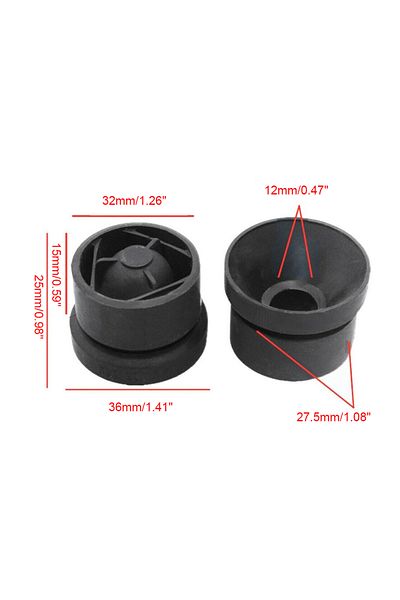 Choice 4X New Car Engine Cover Grommet Buffer Bumper Stop Jounce Bush For Nissan Qashqai J11 2014 2015 2...
