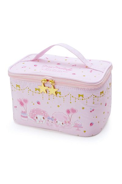 Choice Melody Sanrio Kuromi Women Cosmetic Bag Cartoon Anime Makeup Bag Waterproof Travel Toiletry Storage