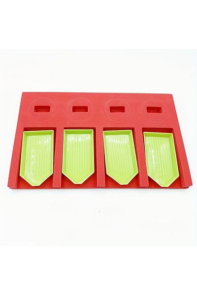 Choice Red 1pc Diamond Painting Accessories Tray Organizer For Storage Boxes Containers