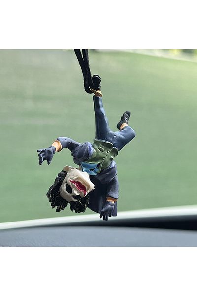 Choice Joker Car Resin Pendant Creative Car Rearview Mirror Cowhide Lrope Cartoon Pendant Christmas Gift...