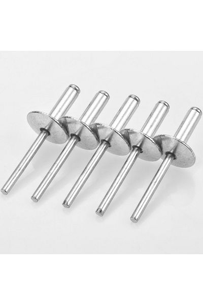 Choice 3-16x1-2 (4.8 X13MM) 30pcs 30pcs Large Flange Blind Rivets Aluminum Pop Rivets Assortment Kit Blind