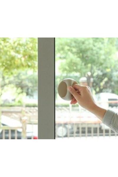 RAMDET 2 Adet Yapışkanlı Sürgü Çok Fonksiyonel Kulp Mobilya Çekmece Kulpu Klozet Kaldırma Aparatı Çekmece D