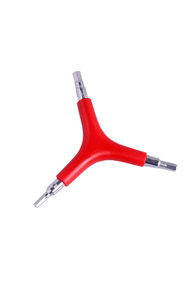 Choice مفتاح سداسي أحمر اللون من النوع Y بثلاث طرق 4/5/6 مم، أدوات إصلاح الدر...