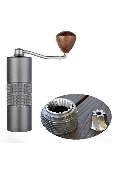 jaffee J1 with 7core burr J0/J1 manual coffee grinder with 38mm 5core/7core b...