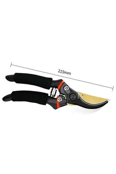 Choice black Professional 10 Inch Garden Pruner Shears SK5 Blade Pruning Scissors for Bonsai Fruit Trees Fl