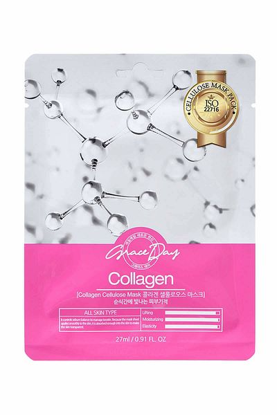 Grace Day Anti-Wrinkle Collagen Cellulose Mask Collagen Mask