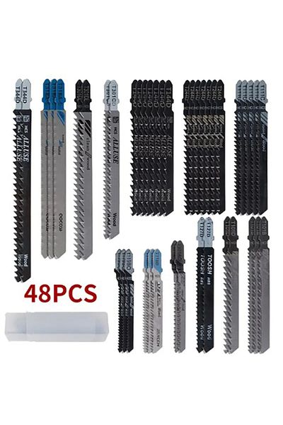 Choice 48pcs 48 Pcs Saw Blade Straight Cutting Tools - Hacksaw Blades Metal Wood Woodworking