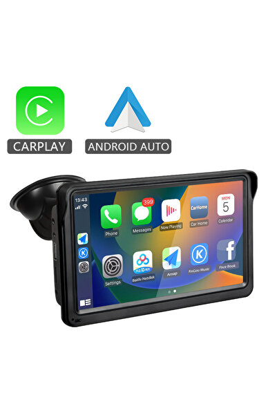 Choice1 only radio 7inch Portable CarPlay Android Auto Car Radio Multimedia V...