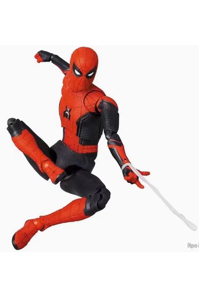 Choice With Box 01 Mafex 194 Marvel Spider-man Tom Holland Upgraded Suit Figure Model Toys For Kids 15cm