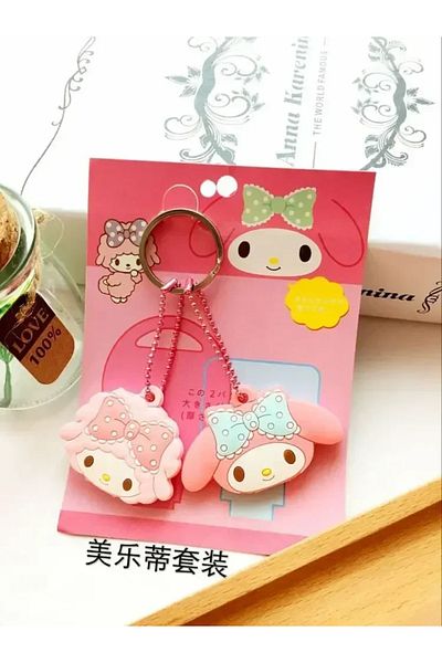 Choice Small-2 New Sanrio Kawaii Hellokitty Silicone Key Dustproof Protective Cover Cartoon My Melody Keych