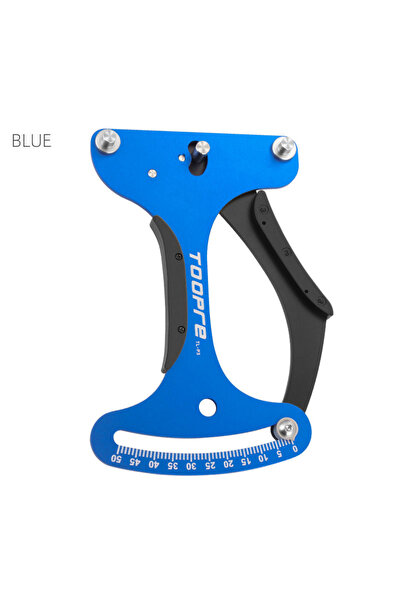 Choice1 جهاز قياس شد أسلاك الدراجة Blue Topre، قياس انحراف مجموعة عجلات حافة ...