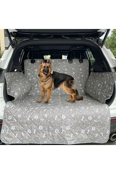 Choice Gray Waterproof Suv Cargo Liner For Dogs,dog Seat Cover Mat For Suvs Sedans Vans,large Size Universa