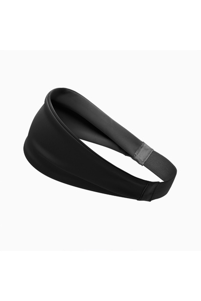 Choice3 عصابة رأس رياضية سوداء للرجال والنساء، قطعة واحدة، عصابة رأس رياضية م...