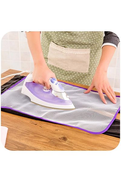 Choice Random Colors Cloth Protective Press Mesh Insulation Ironing Board Mat Cover Against Pressing Pad...