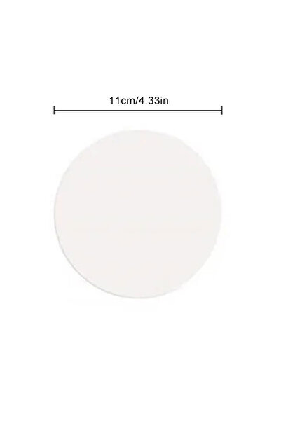 Choice 100 قطعة مقاس 11 سم 100 قطعة من ورق الخبز بطانة فرن الشواء فطيرة همبرغ...