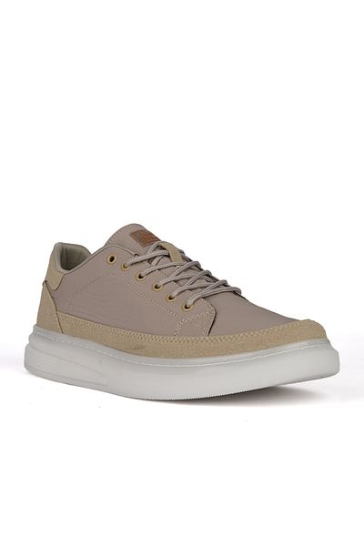 noka Ανδρικά casual αθλητικά παπούτσια LEON Beige