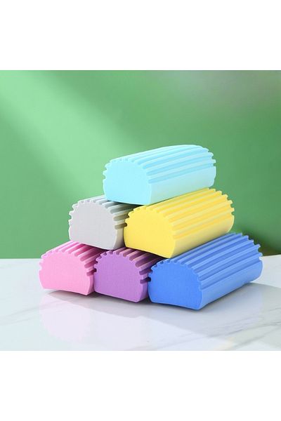 Choice Mix Color 5pcs 5pcs Damp Clean Duster Sponge Reusable Wet Duster Sponge Multiple Colors Of Cleansing
