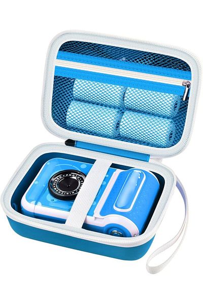 Choice Blue Kids Camera Case Compatible With Vtech/kidizoom Printcam & Thermal Rolls Print Refill Paper, To
