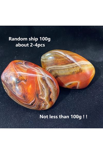 Choice 40-60g sardonyx palm Random Natural Sardonyx Palm, Natural Polished Agate Palm Stone, Healing Crysta
