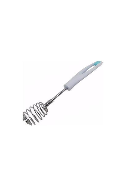 NAKRES Steel Tip Spring Beater Egg Yogurt Cream Beater with Crush Feature