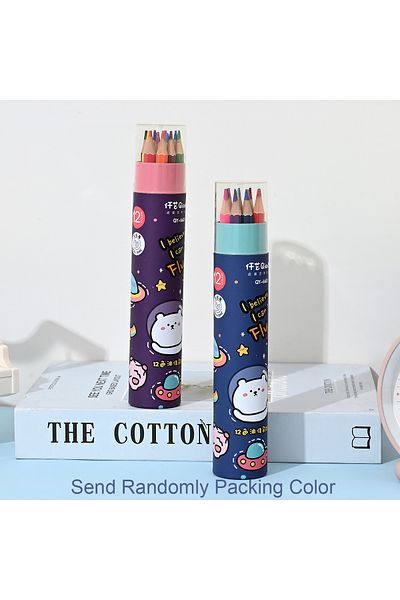 Choice 12colors 12/24/36/48 Vibrant Colors Pre-sharpened Colored Pencil Set Soft Core Art Drawing Pencils F
