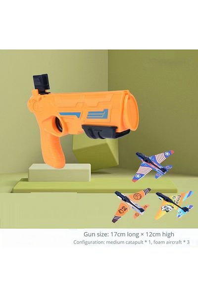 Choice 422833 Children's Toy Ejection Aircraft Shooting Game Outdoor Parent-child Sports Toy Boy Gift Shoot