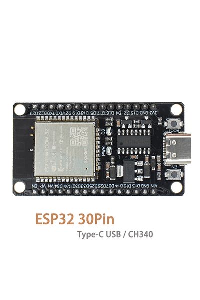 Choice لوحة تطوير Ch340c-typec-30pin Esp32 واي فاي بلوتوث استهلاك طاقة منخفض للغاية ثنائي النواة Esp-