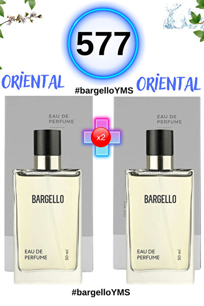Bargello 577 Oriental Edp 50 ml Erkek Parfüm 2 Adet EDP