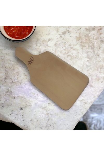 RAMDET Natural Presentation Table - Wooden Cut Board, Wooden Handle Cheese Presentation Board