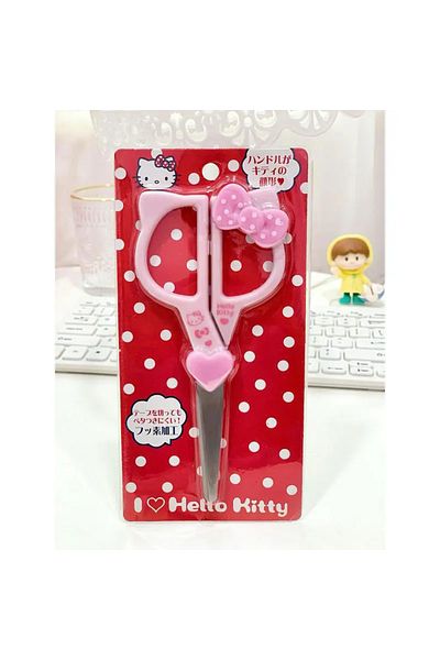 Choice B Kawaii Sanrio Hello Kitty My Melody Kuromi Scissors Paper Cutter Stainless Steel Girl Heart Delic.