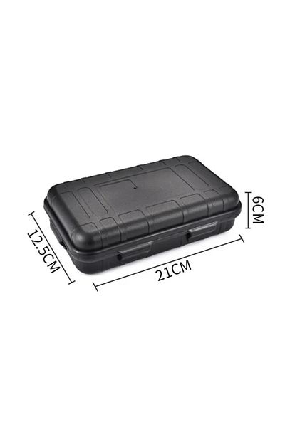 Choice Xxl-black S/m/l Size Outdoor Plastic Waterproof Sealed Survival Box Container Camping Outdoor Travel